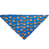 Pancakes & Waffles Breakfast Tie On Dog Bandana Aaria Tees