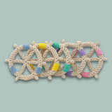 Color wheel Macrame Rope Pet Toy Aaria Tees