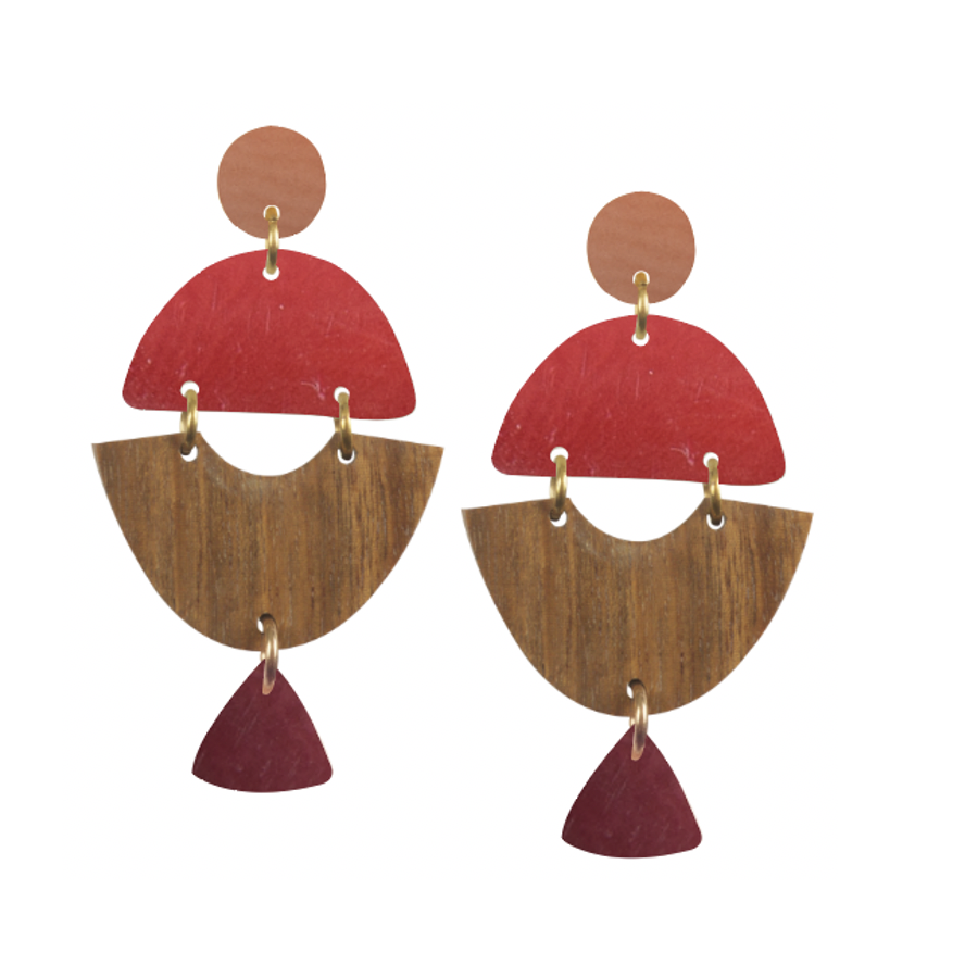 Tigre Earrings - Aaria Tees Aaria Tees
