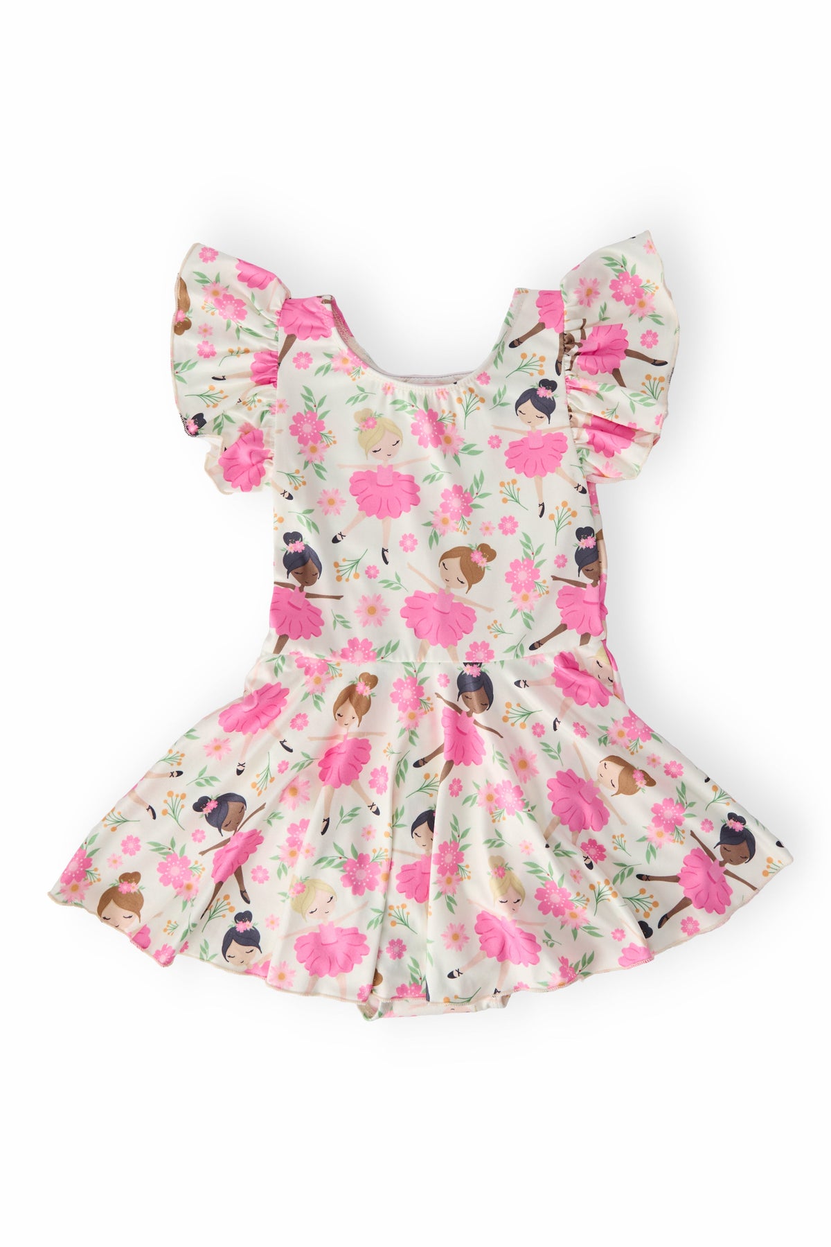 Tiny Dancer S/S Twirl Leotard - Aaria Tees
