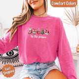 Tis The Season Comfort Colors Long Sleeve Christmas Shirt - Aaria Tees Aaria Tees