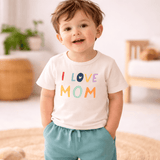 graphic tee | love mom - Aaria Tees Aaria Tees