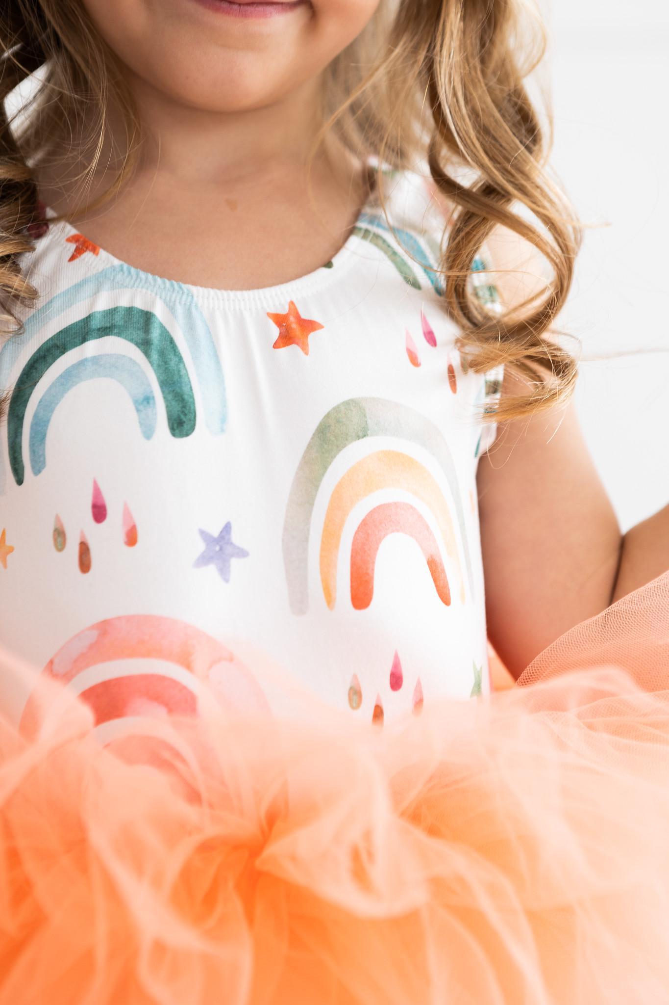 Tonal Rainbow Tank Tutu Leotard - Aaria Tees Aaria Tees