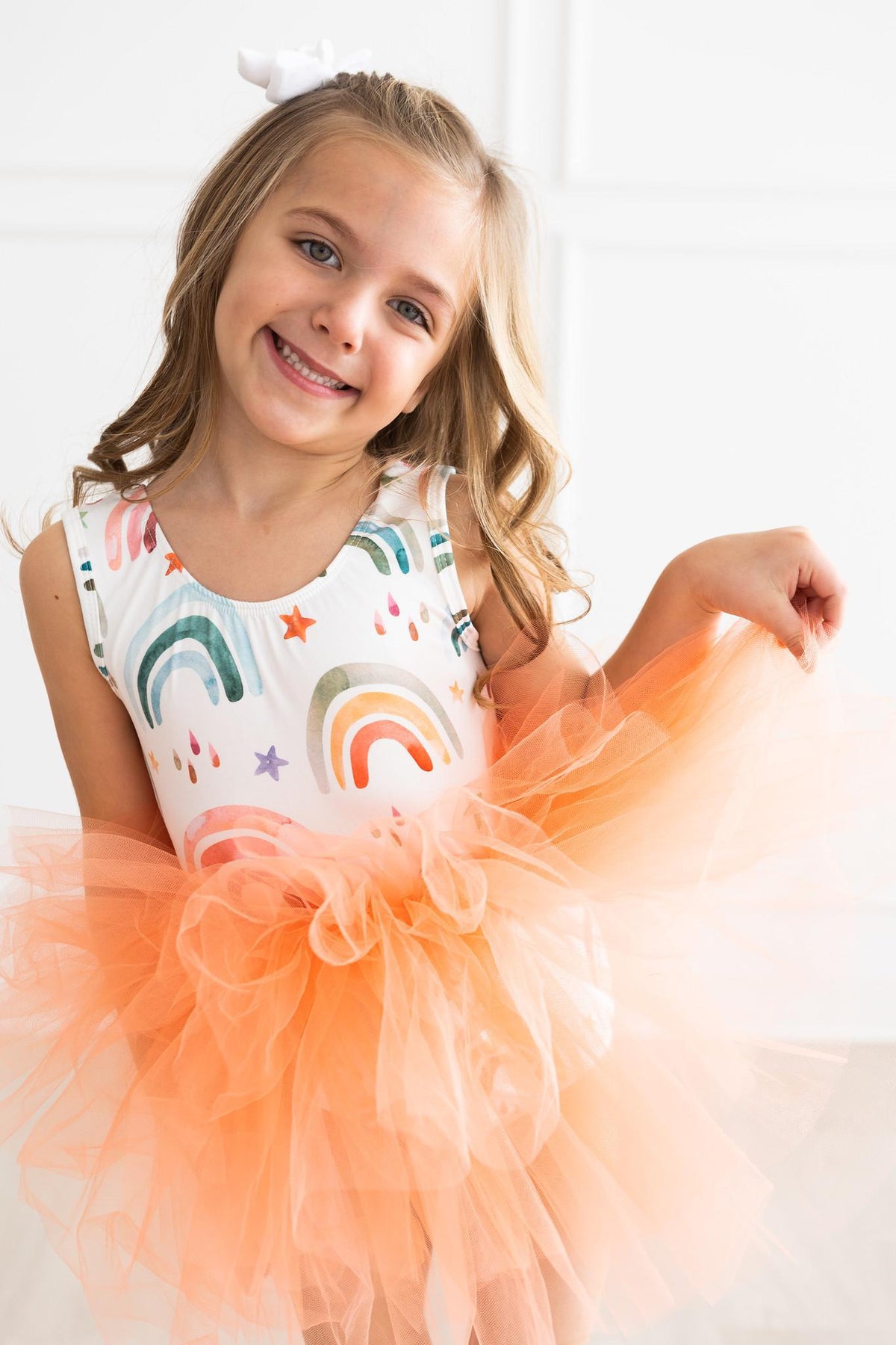 Tonal Rainbow Tank Tutu Leotard - Aaria Tees