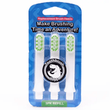 Toothbrush Toys Kids Toothbrush Replacement Heads 3-Pack Aaria Tees