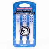 Toothbrush Toys Kids Toothbrush Replacement Heads 3-Pack Aaria Tees