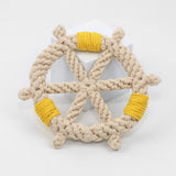 Color wheel Macrame Rope Pet Toy Aaria Tees