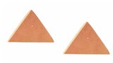 Tri Stud Earrings - Aaria Tees Aaria Tees