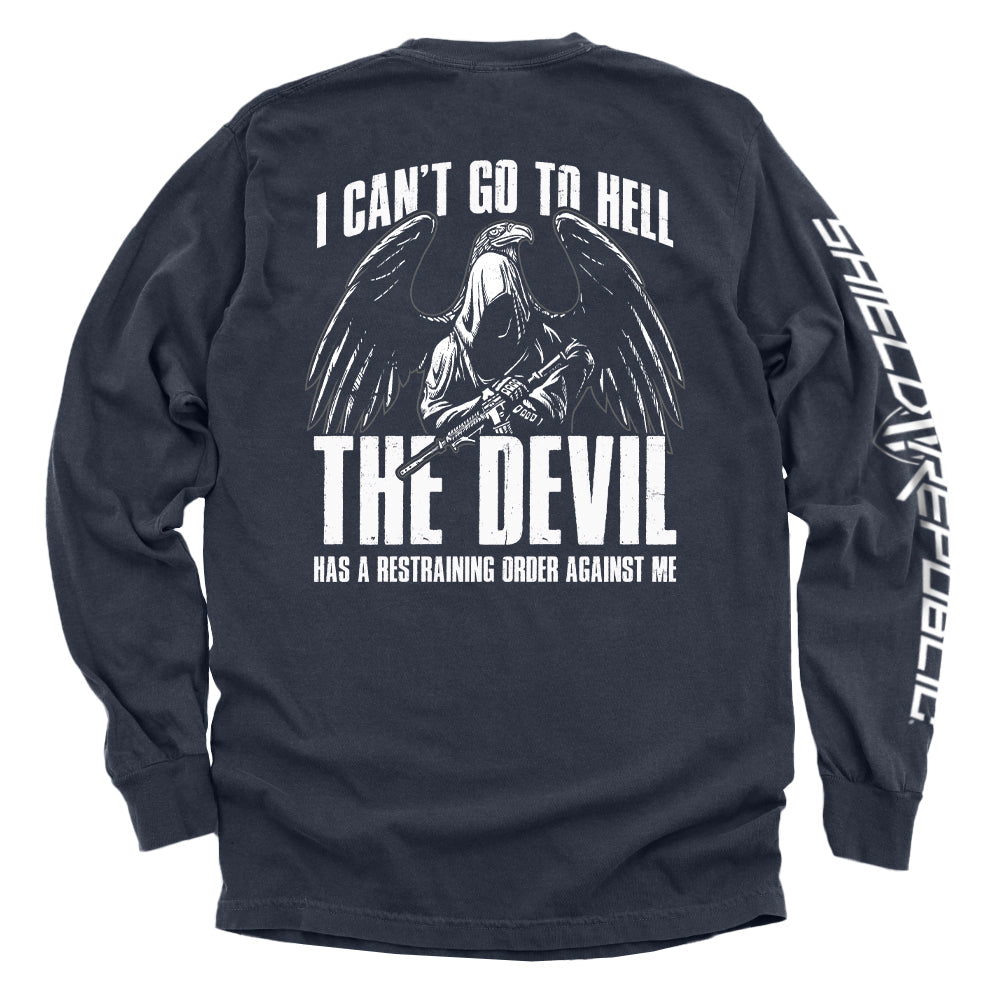 I Can't Go to Hell (Reaper Eagle) - Aaria Tees Aaria Tees