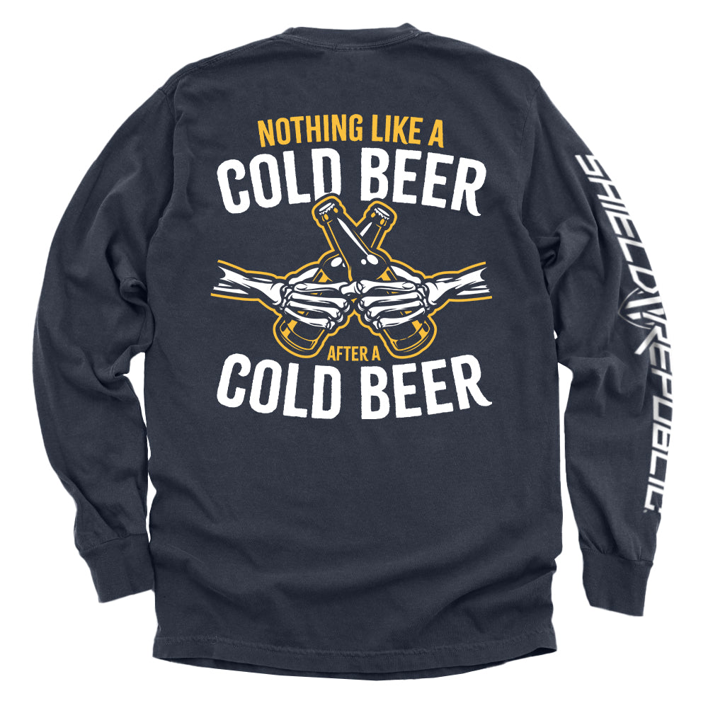 Nothing Like A Cold Beer After A Cold Beer - Aaria Tees Aaria Tees