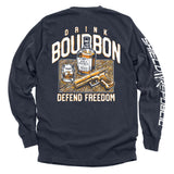 Drink Bourbon Defend Freedom Aaria Tees