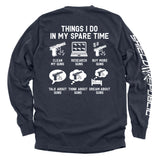 Things I Do In My Spare Time Guns - Aaria Tees Aaria Tees