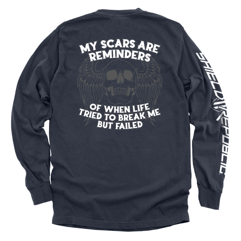 My Scars Are Reminders - Aaria Tees Aaria Tees