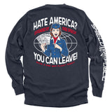 Hate America Offended By Free Speech You can Leave Aaria Tees