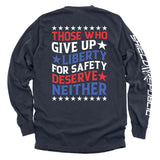 Those Who Give Up Liberty For Safety Aaria Tees