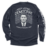 Keep Voting Democrat Ronald Reagan Aaria Tees
