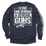 I Love One Woman & Several Guns Aaria Tees