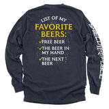 List of My Favorite Beers Aaria Tees