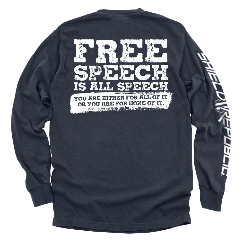 Free Speech Is All Speech - Aaria Tees Aaria Tees