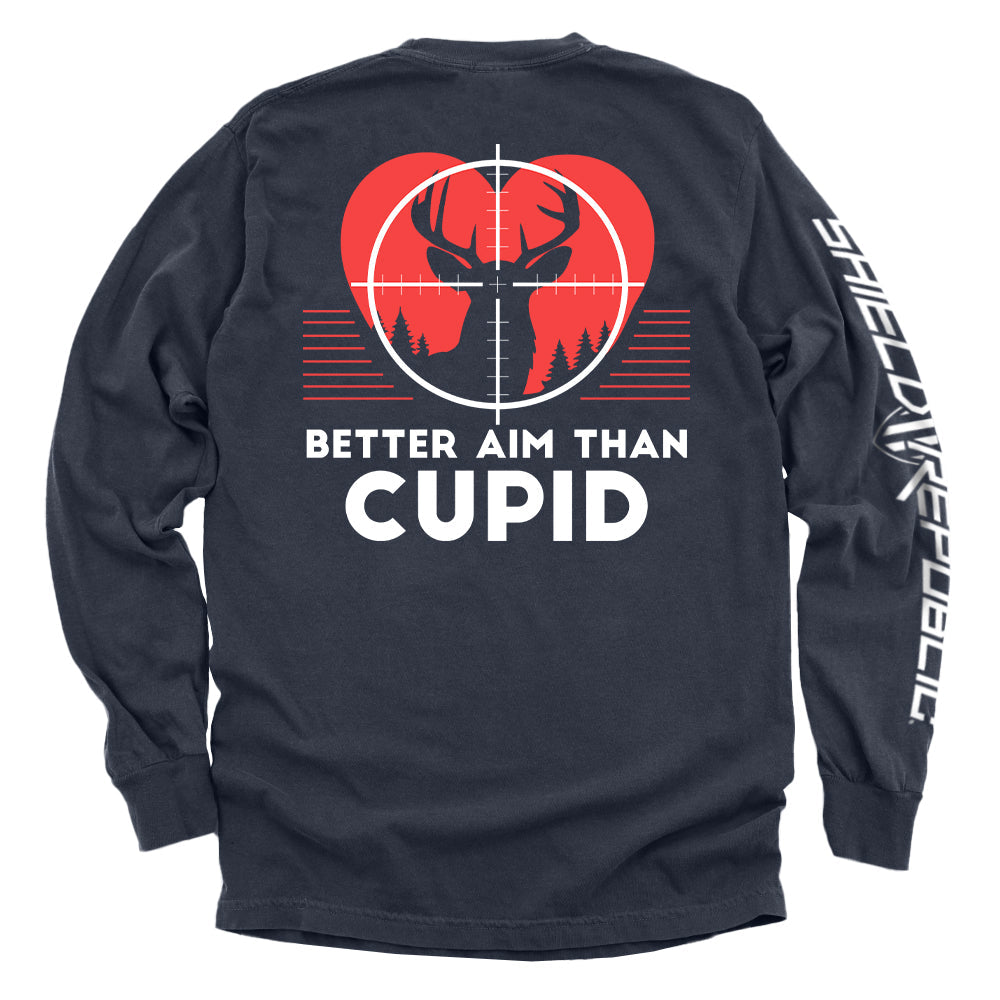 Better Aim Than Cupid Deer - Aaria Tees Aaria Tees