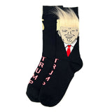 Trump Hair Novelty Socks Aaria Tees