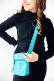 Turquoise Crossbody Bag - Aaria Tees Aaria Tees