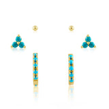 Turquoise Earring Set Aaria Tees