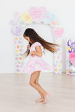 Twinkle Ties S/S Twirl Leotard - Aaria Tees Aaria Tees