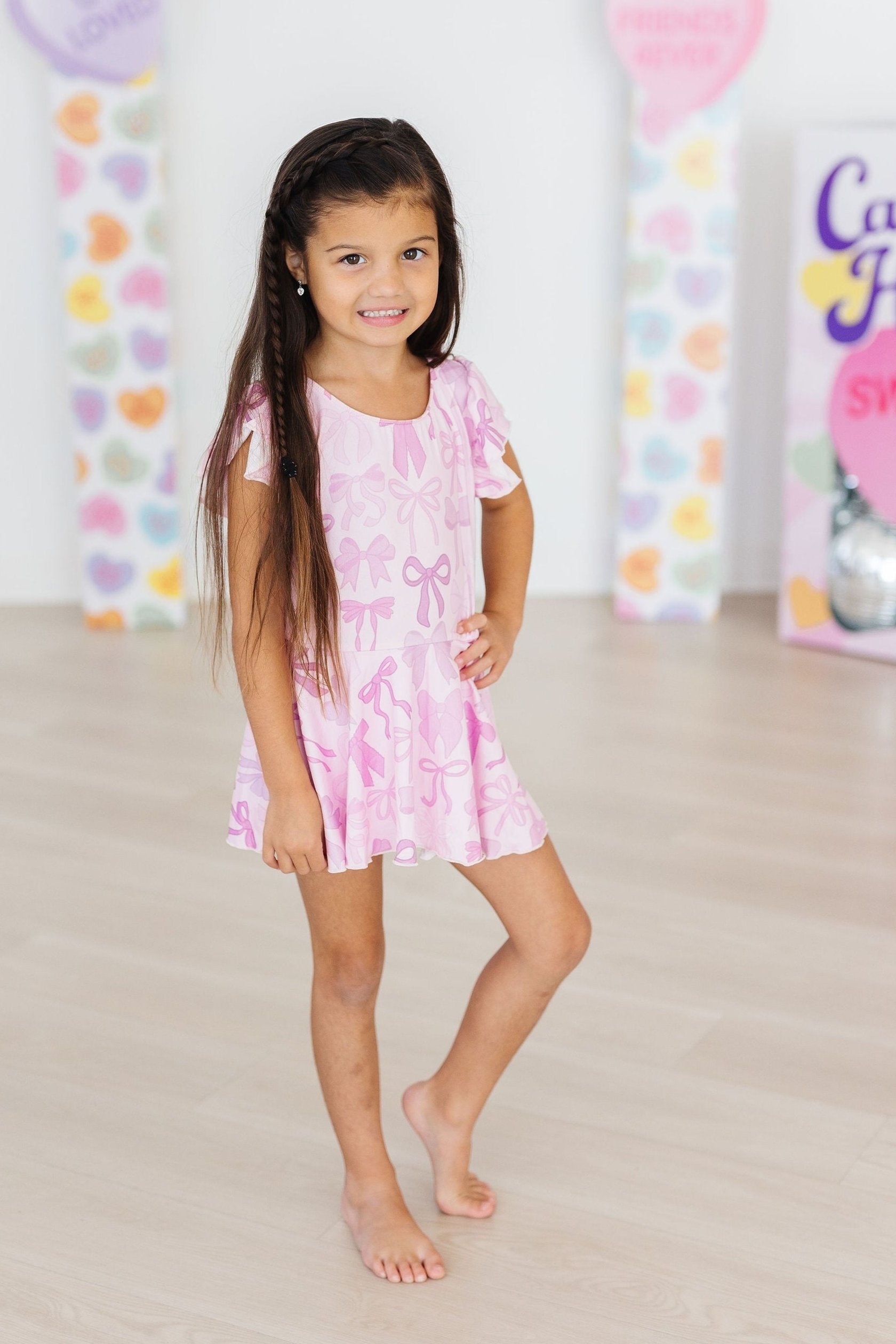 Twinkle Ties S/S Twirl Leotard - Aaria Tees Aaria Tees
