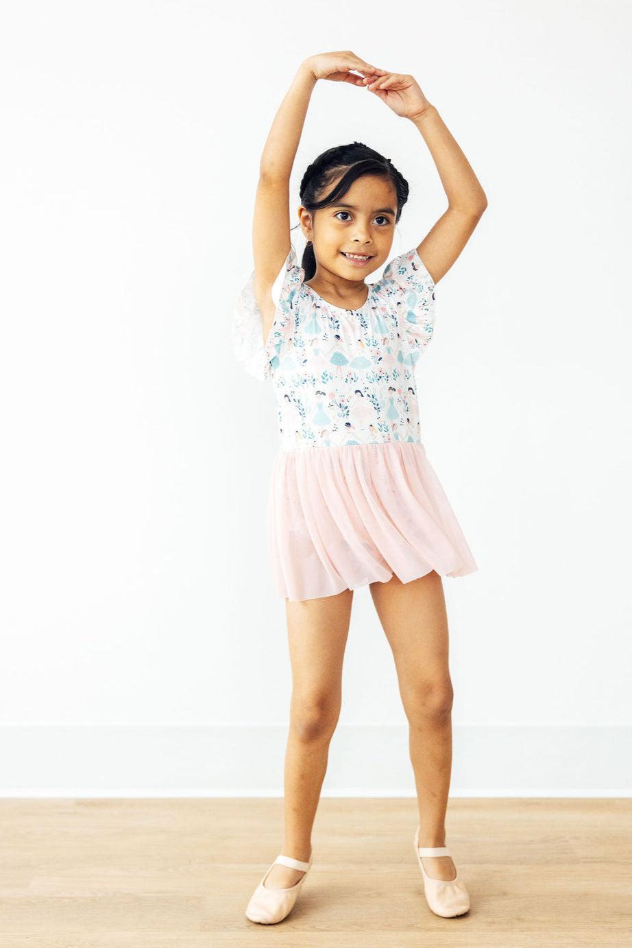 Twinkle Toes S/S Twirl Leotard - Aaria Tees Aaria Tees