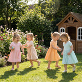 Twirl Dress in Sand - Aaria Tees Aaria Tees