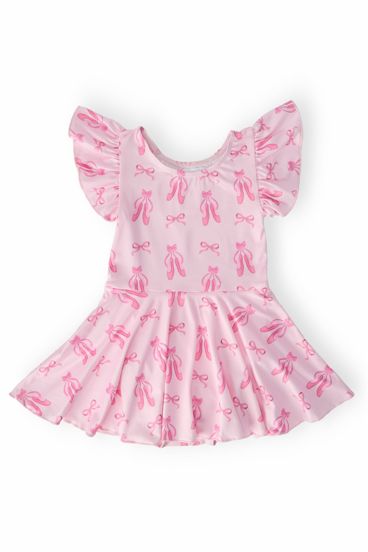 Twirling en Pointe S/S Twirl Leotard - Aaria Tees