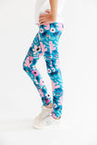 Twirling in Teal Leggings - Aaria Tees Aaria Tees