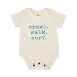 graphic bodysuit | crawl walk surf - Aaria Tees Aaria Tees