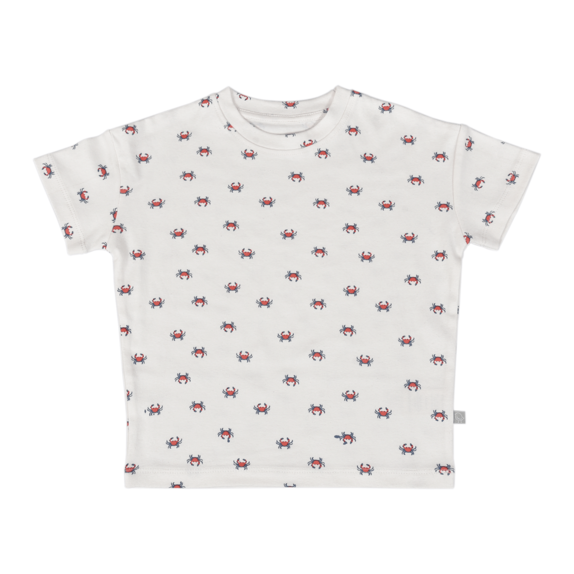 Boxy Toddler Tee | crab - Aaria Tees Aaria Tees