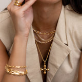 Ophelia Cross Necklace Aaria Tees