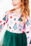 Under the Tree L/S Tutu Dress - Aaria Tees Aaria Tees