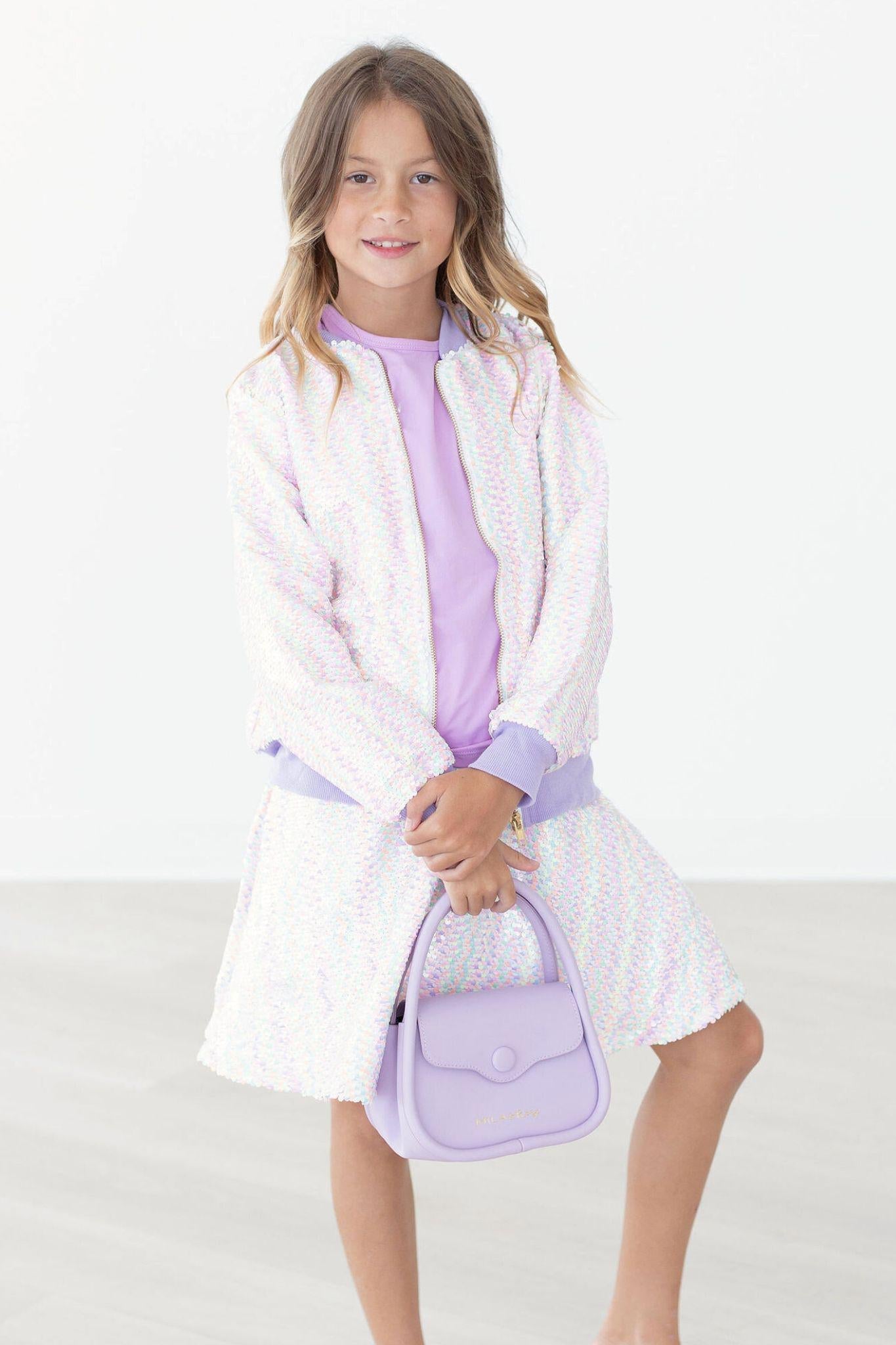 Unicorn Flip Sequin Twirl Skort - Aaria Tees Aaria Tees