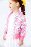 Unicorn Kitties Satin Jacket - Aaria Tees Aaria Tees