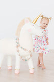Unicorn Wish 3/4 Sleeve Pocket Twirl Dress - Aaria Tees Aaria Tees