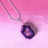Cool Hues Sterling Silver & Druzy Necklace - Aaria Tees Aaria Tees