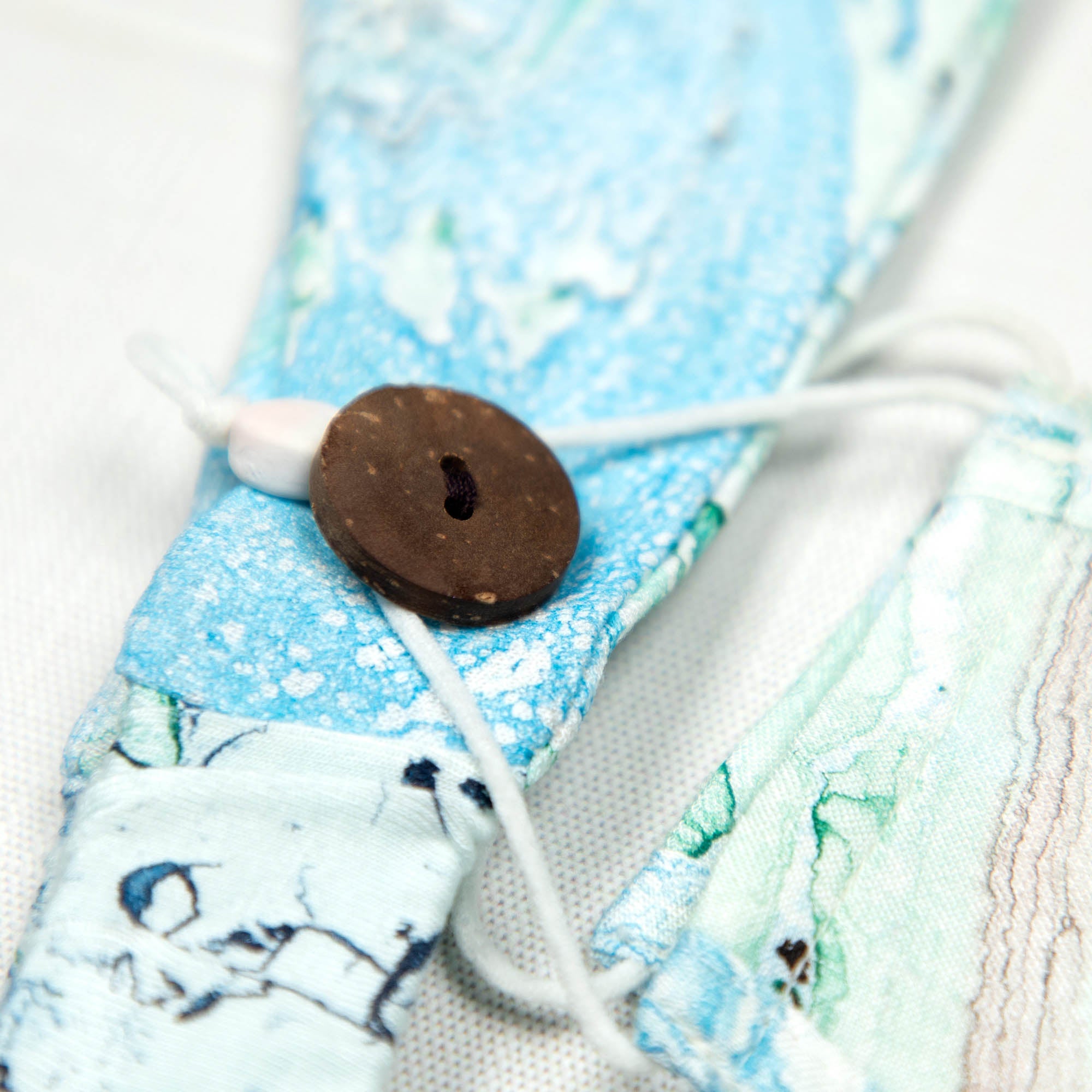 Marbleous Color Face Mask & Headband - Aaria Tees Aaria Tees