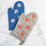 Handmade Felt Paw Print Oven Mitt - Aaria Tees Aaria Tees