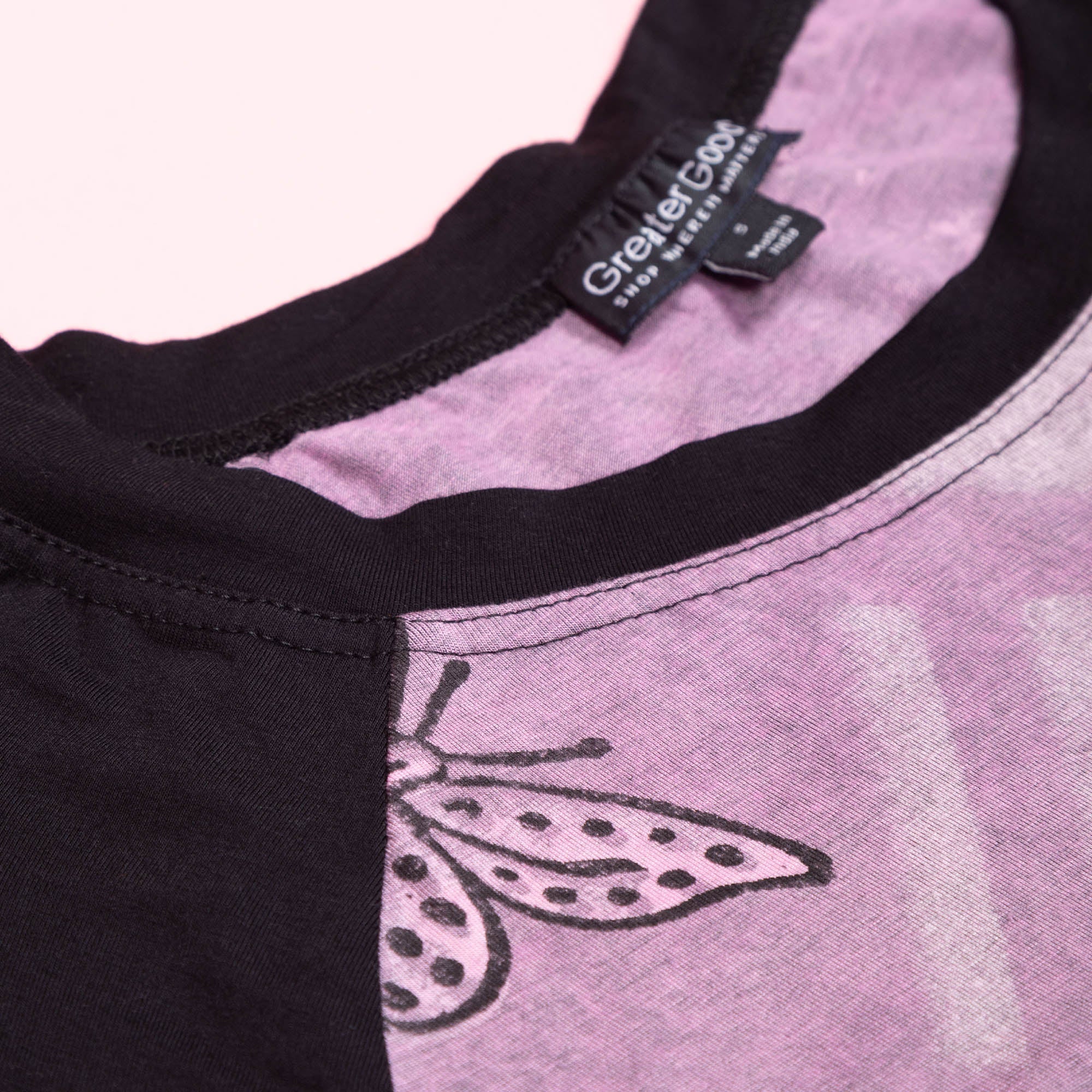 Butterflies & Diamonds Jersey Top - Aaria Tees Aaria Tees