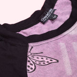 Butterflies & Diamonds Jersey Top - Aaria Tees Aaria Tees