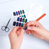 African Print Nail Wraps - Aaria Tees Aaria Tees