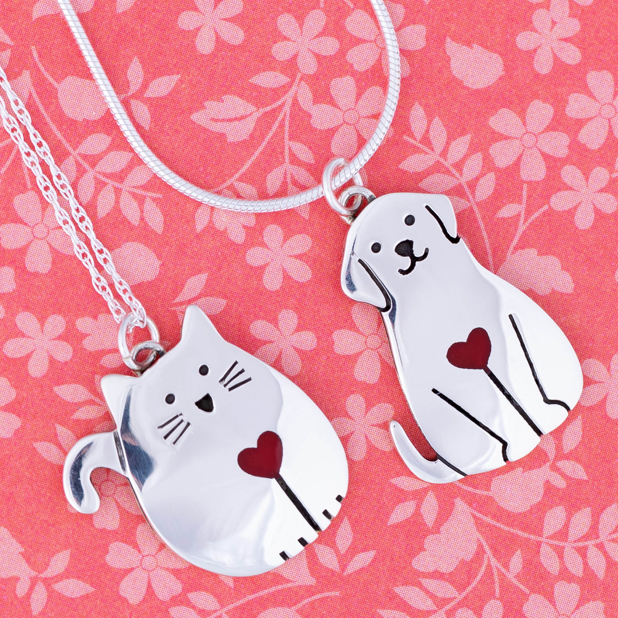 My Forever Valentine Sterling Necklace - Aaria Tees Aaria Tees