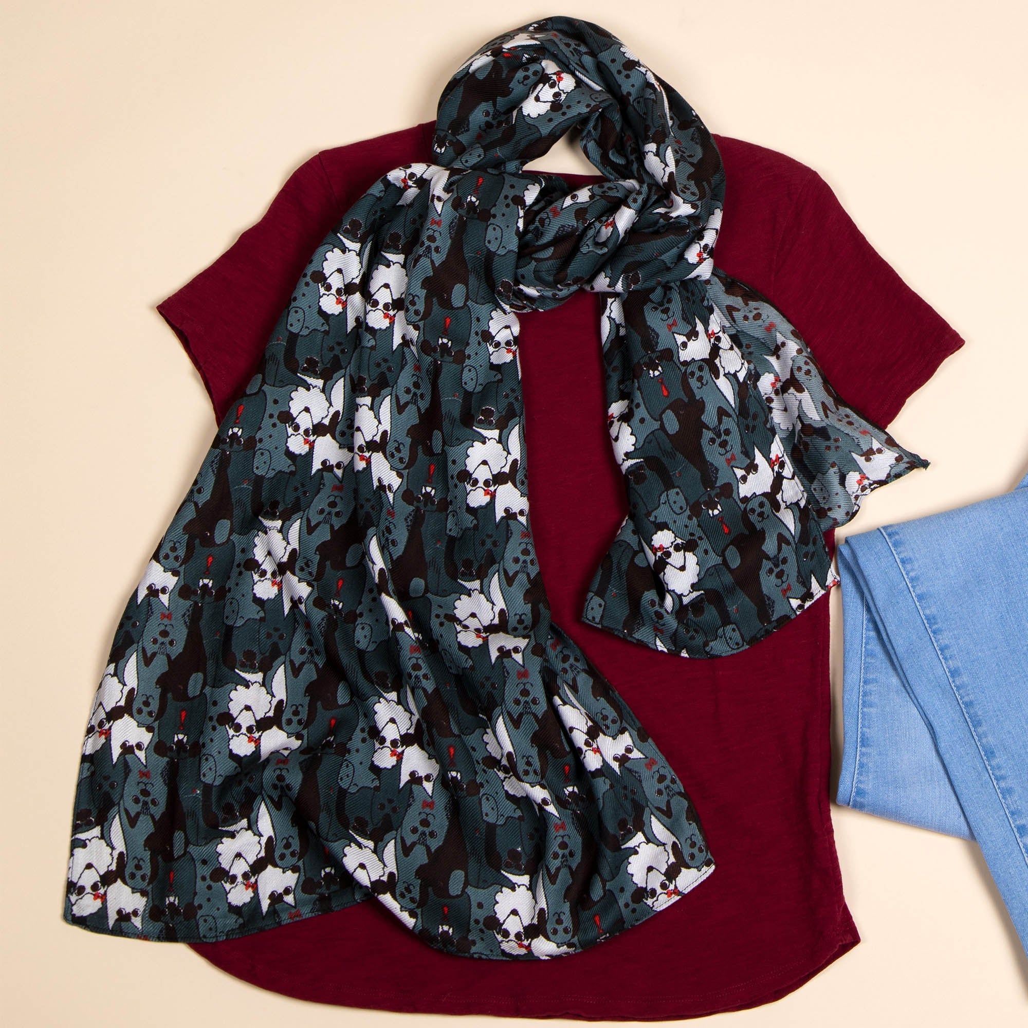 Posh Pets Lightweight Scarf - Aaria Tees Aaria Tees
