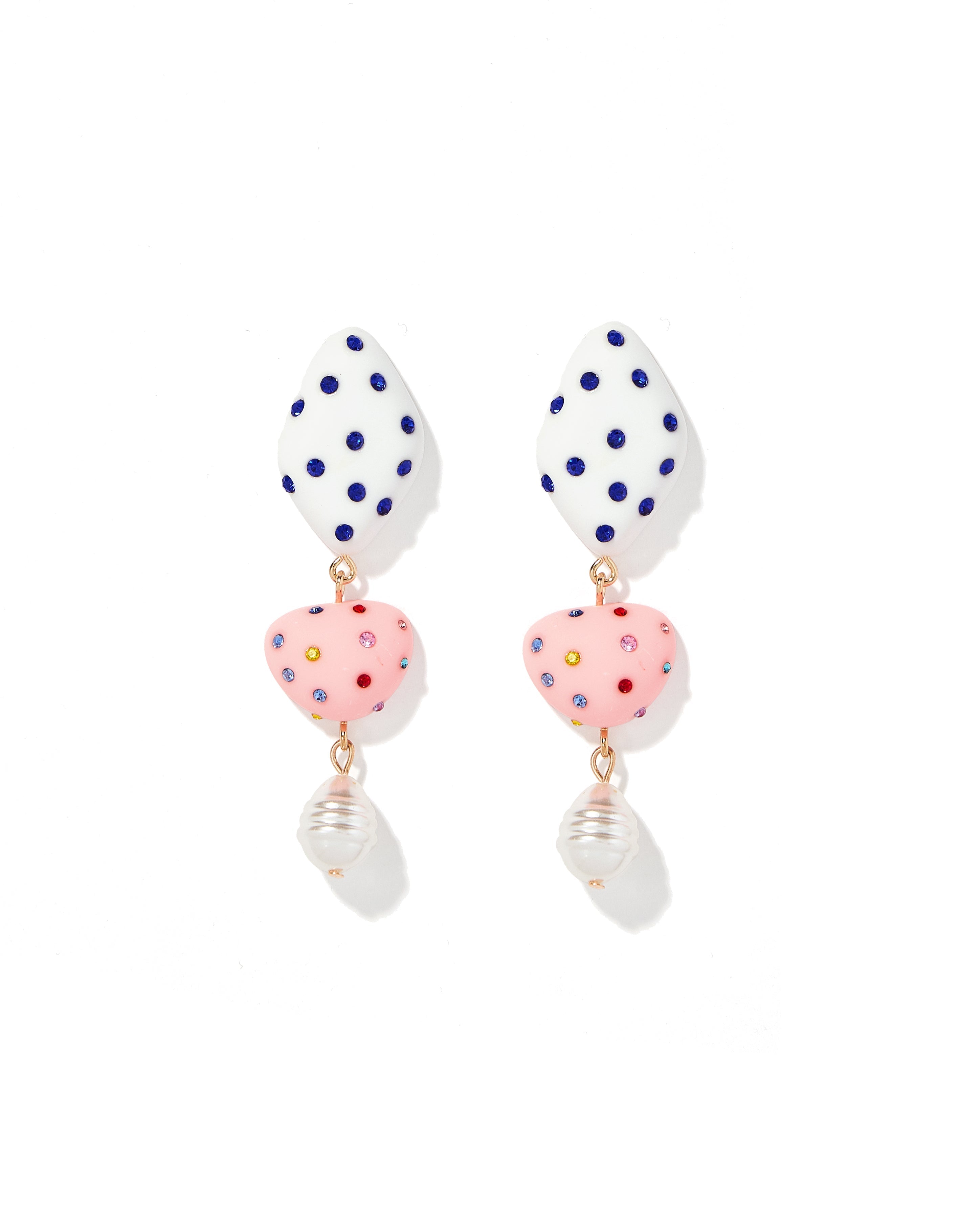Bijou Statement Earrings - Aaria Tees Aaria Tees