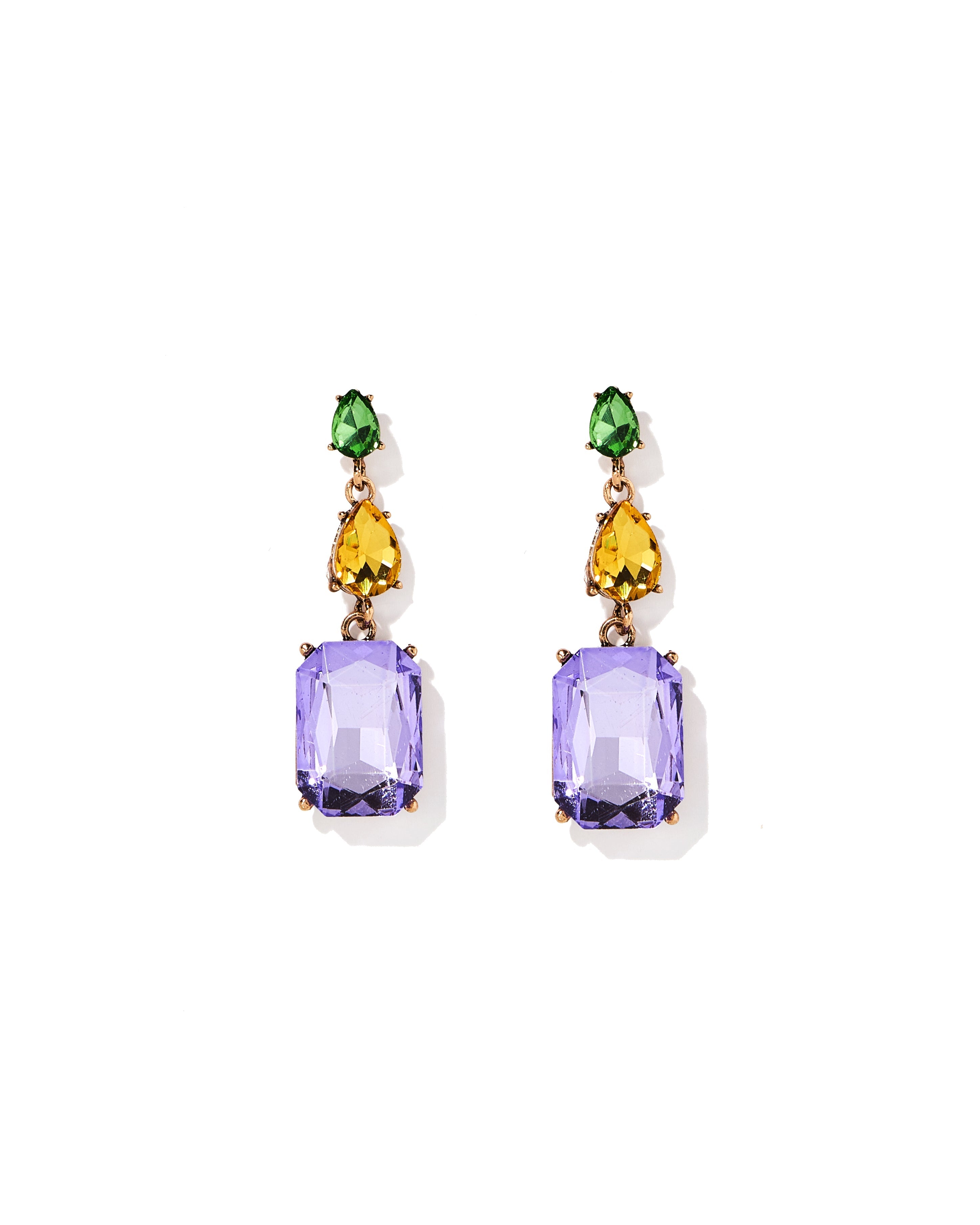 Iris Statement Earrings - Aaria Tees Aaria Tees